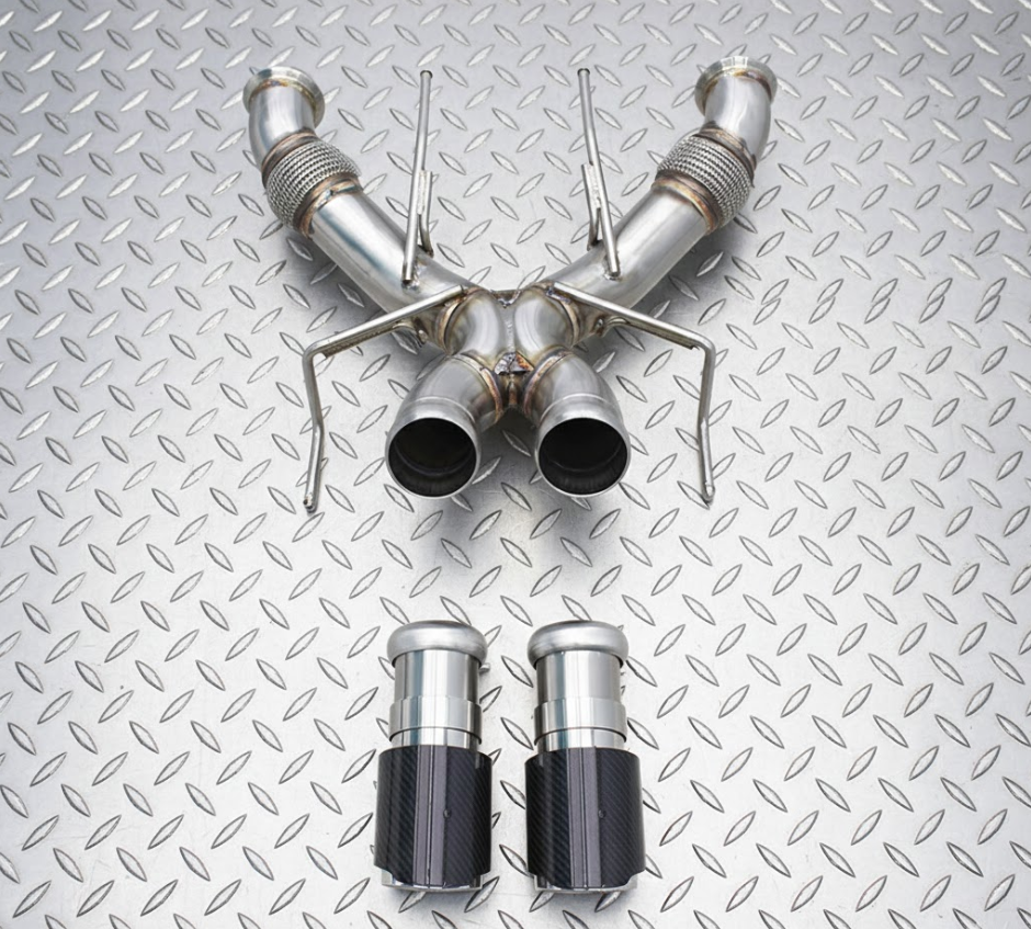 AZM McLaren 750s Race Exhaust System